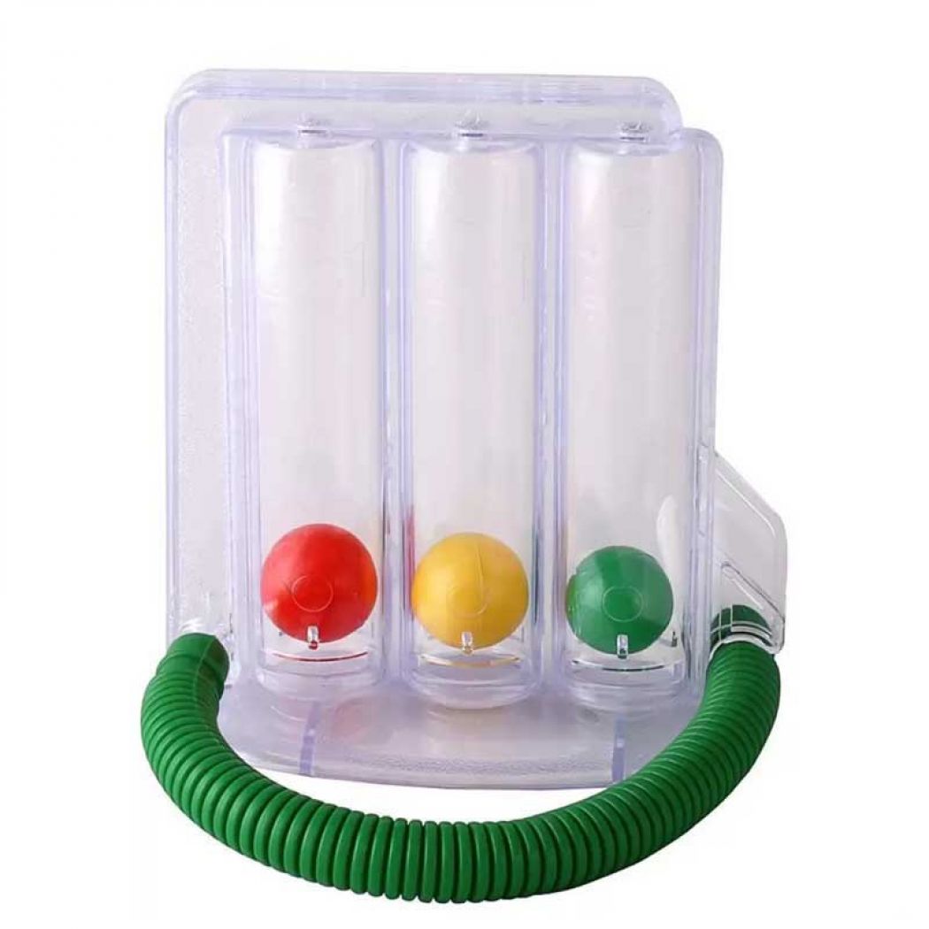 Respiratory Lung Exerciser With Three Ball Spiro Meter